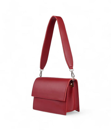 MAROON  MINI CROSS BODY BAG