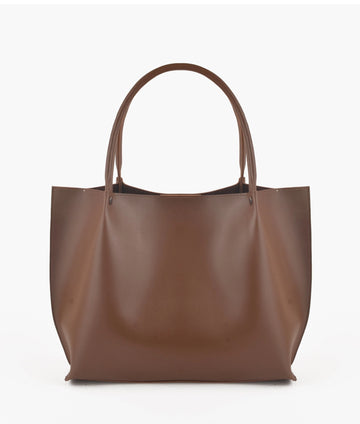 BROWN STAR TOTE BAG