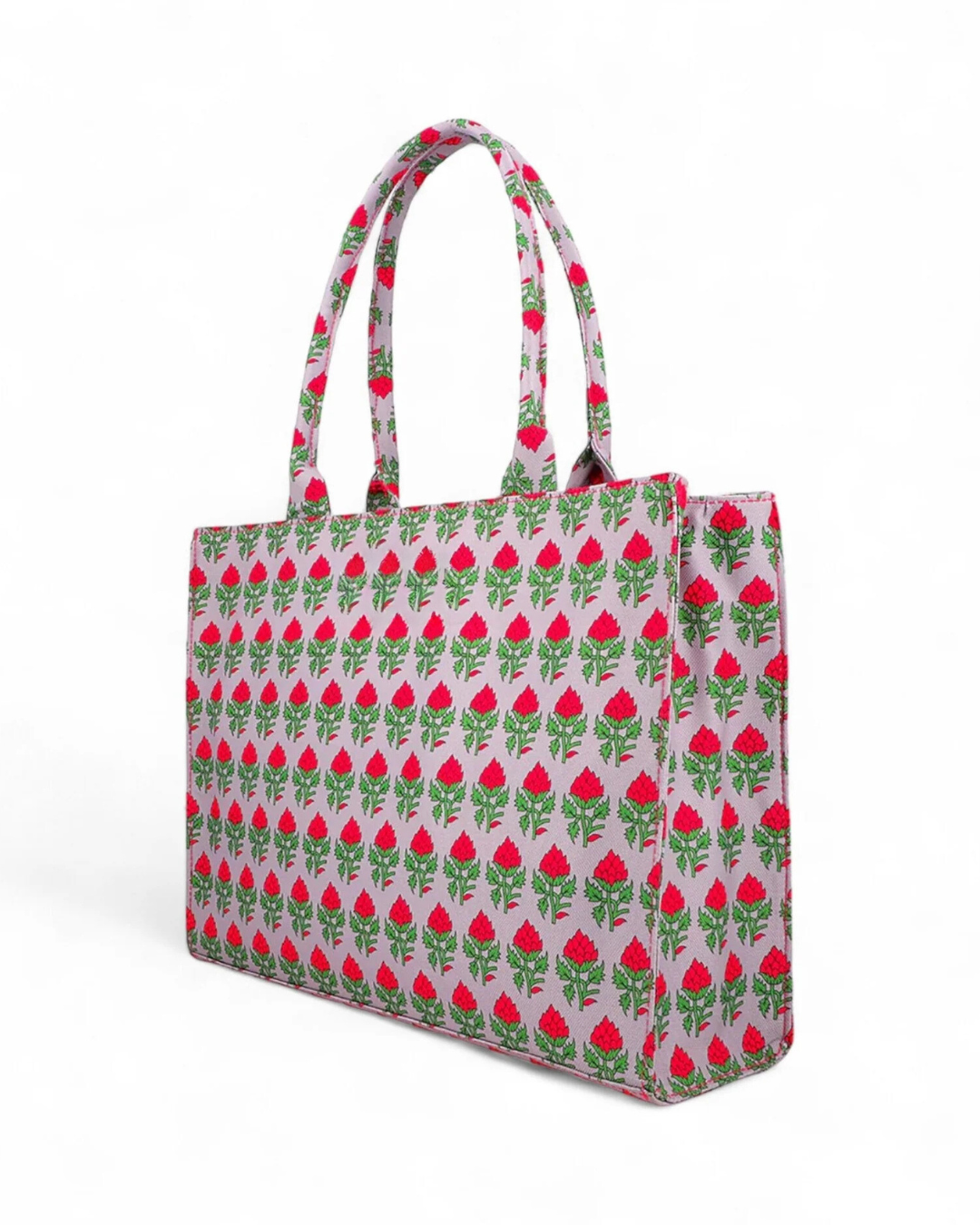 BERRY PRINT TOTE BAG