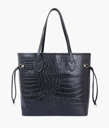 BLACK CROC NEVERFULL TOTE BAG