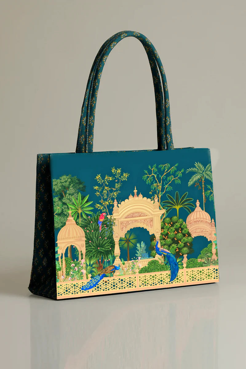 MOGHAL  PRINT TOTE BAG